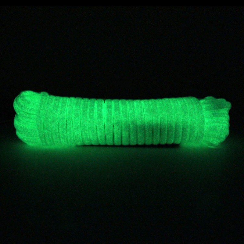 IIT 48798 3/8 x 50' Glow-in-The-Dark Rope