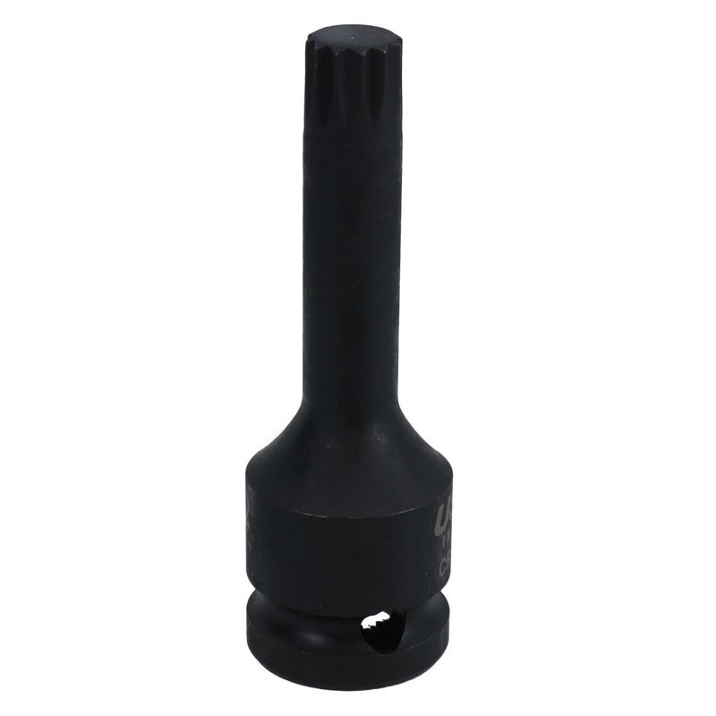 M12 Male Spline Deep Impact Impacted Socket 1/2in Drive Total