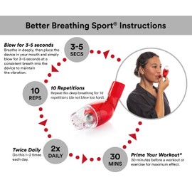 Better Breathing Sport Better Breathing Sport - Exercise Breather Product and Fitness Trainer for Professional Athletes