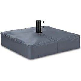 Rileytee Patio Umbrella Base Cover,Outdoor Heavy Duty 600D Waterproof Anti-UV Square Umbrella Stand Base Covers (30"L x 30"W x 5"H-Grey)