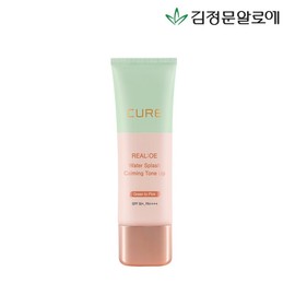 Kim Jeong Moon Aloe 김정문알로에큐어 리알로에 워터 카밍 톤업 선크림 Kim Jeong Mun Aloe Cure Real Aloe Water Calming Tone-Up Sunscreen