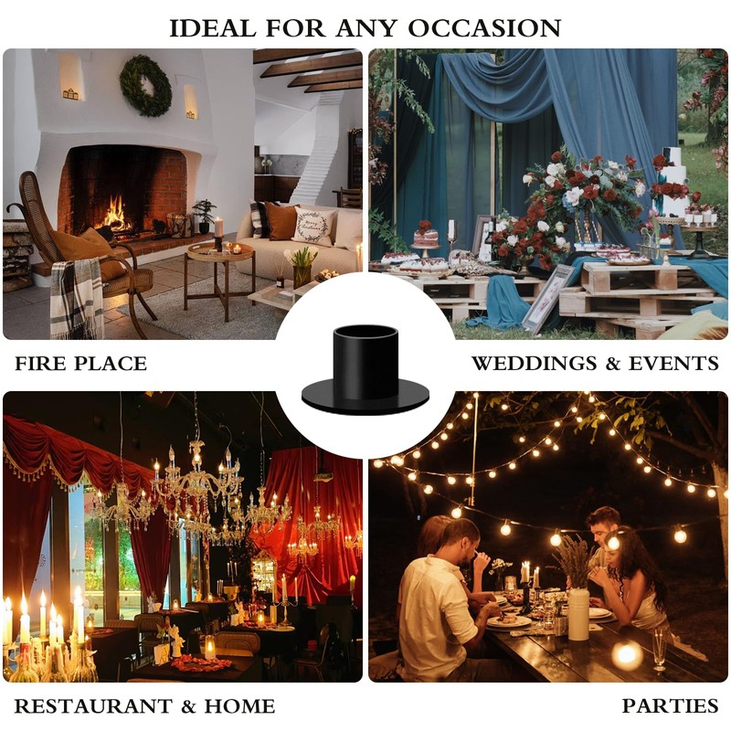 Gute Taper Candle Holder, Candle Holders for Pillar Candles, Matte