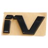 Skoda 3V0853687L041 lettering iV emblem logo sign sticker, black