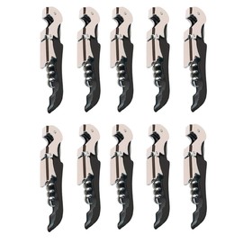 Professional Waiter Corkscrew Wine Openers Set, Heavy Duty Stainless Steel Hinges Wine Key for Restaurant Waiters, Sommelier, Bartenders