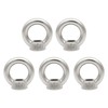 Stainless Steel M8 Lifting Eye Nuts 5 Pack - Female