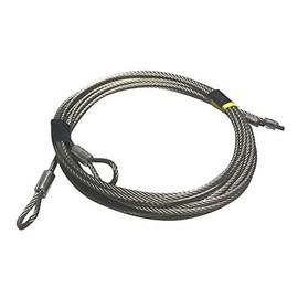 Garage Door Torsion Spring Cables Stainless Steel 8 FT Doors (7x19) (Pair)