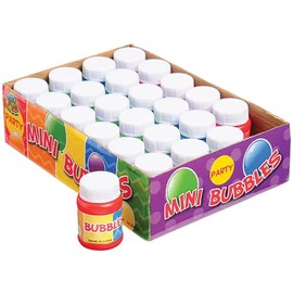 DollarItemDirect Mini Party Bubbles 24 Pieces, Sold by 6 Boxes