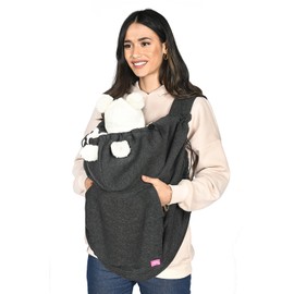 MijaCulture Carry Cover, Universal Cover for All Baby Carriers and Slings Baby Carrier Cape 4129 (Graphite)