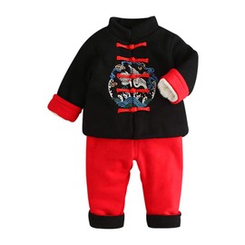 Mud Kingdom - Traje de Forro Polar, Ropa de Niño, Negro, 6