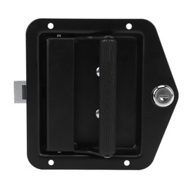 Tool Box Latch Carbon Steel Flush Mount RV Toolbox Handle Lock for Caravan Truck Vehicles
