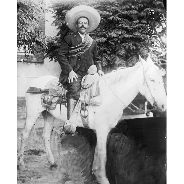 Pancho Villa (horse) POSTER 24 X 36 INCH Mexico History Revolution