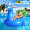 DeeprBetter Inflatable Peacock Pool Float, Gaint Funny Pool Floats Adults,
