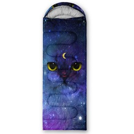 Sleeping Bags for Adults and Kids Backpacking Camping Sleeping Bags for Girls and Boys Lightweight Waterproof Cold/Warm Sleeping Bag for Season Camping Essentials Outdoor Travel with Compression Bags