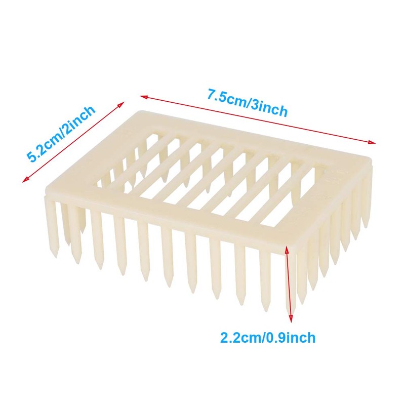 Non-Toxic Bee Cage, Queen Cage, Plastic 20Pcs for Indoor Home