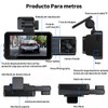 JESWO Cámara WiFi para Carro, 3'' HDR 1080P DashCam Auto