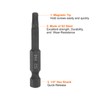 HARFINGTON 10Pcs 4mm Magnetic Impact Hex Head Wrench Drill Bit