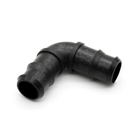 DOJA Barcelona Drip Connector, Pack of 100, Polypropylene, 16 mm, Hose Connector Angle, L Hose Connector, Hose Connector Angle, Hose Adapter 90 Degrees, for Irrigation Hose