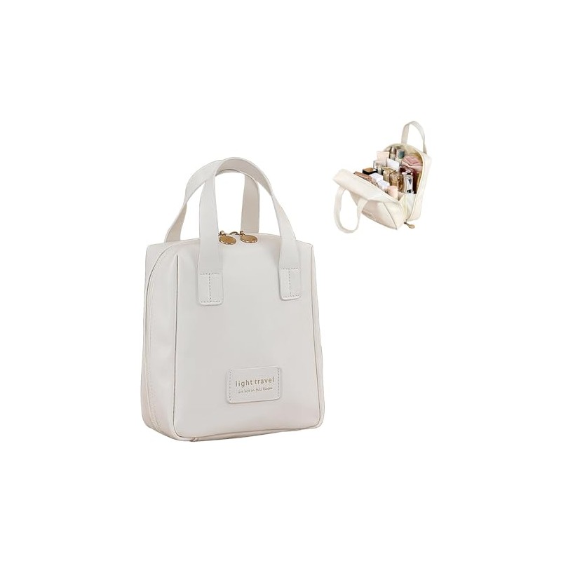 GeorgeX Bolsa de Maquillaje de Viaje para Mujer, Estuches de