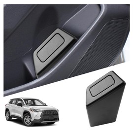 Ruiya Trash Can for Corolla Cross 2022+ Portable Mini Car Trash Bin with Lid for Storage and Organize Corolla Cross Accessories Garbage Can Compatible with 2022 2023 2024 2025 Toyota Corolla Cross
