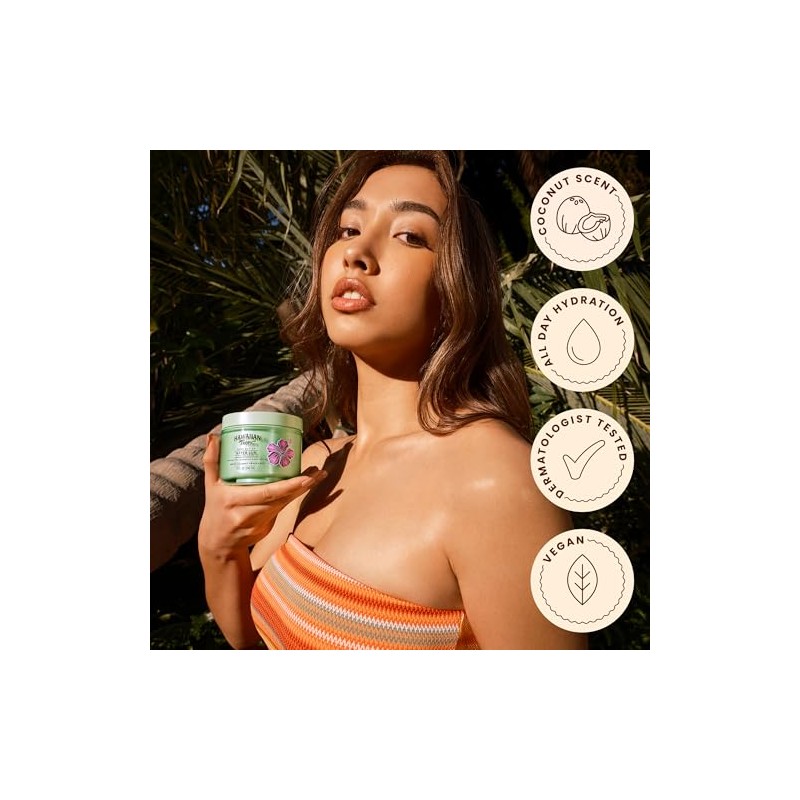 Hawaiian Tropic After Sun Hydrating Body Butter, Exotic Coconut, 8