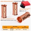 SVAAR 0000 Gauge Flared Barrel Butt Splice Connectors Kit 6PCS