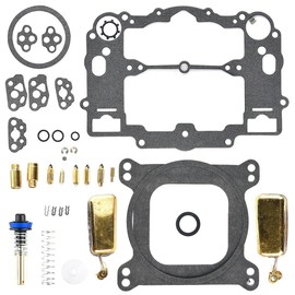 YJGZSVK Carburetor Rebuild Kit Replacement for Edelbrock 1477 1400 1404 1405 1406 1407 1411 1409 fit Automotive 500 600 650 700 750 & 800 CFM Weber Marine Carburetor