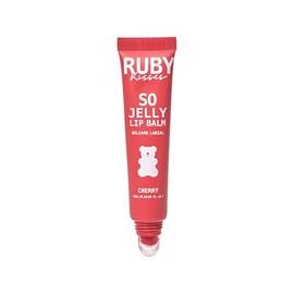 Ruby Kisses So Jelly - Bálsamo labial tintado, hidratante y no pegajoso, tratamiento de brillo labial nutritivo, acabado brillante, bálsamo hidratante
