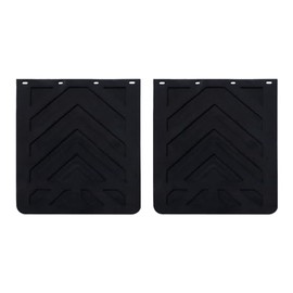 RILONH Mud Flaps for Semi Trucks Black Polymer Tractor Trailer Heavy Duty Rubber Mudflaps Oversized Splash Guard, 24 x 36Inch, 2PCS
