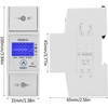Hsthe Sea Digital Single Phase Energy Meter 5-80A 230V 50Hz