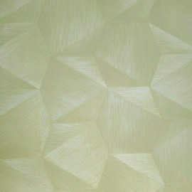 Unique Luxury Modern Yellow Gold Hexagon Triangle Lines Faux Fabric grasscloth Wallpaper Geometric Textured wallcoverings 3D Illusion wallcovering