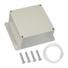 PATIKIL 7.85 Inch Junction Box, Electrical Enclosure Box ABS Plastic