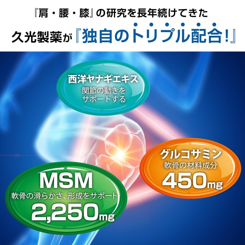 Hisakari MSM + Glucosamine EX