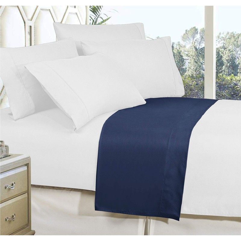 Elegant Comfort Premium Hotel Quality 1-Piece Flat Sheet, Luxury and