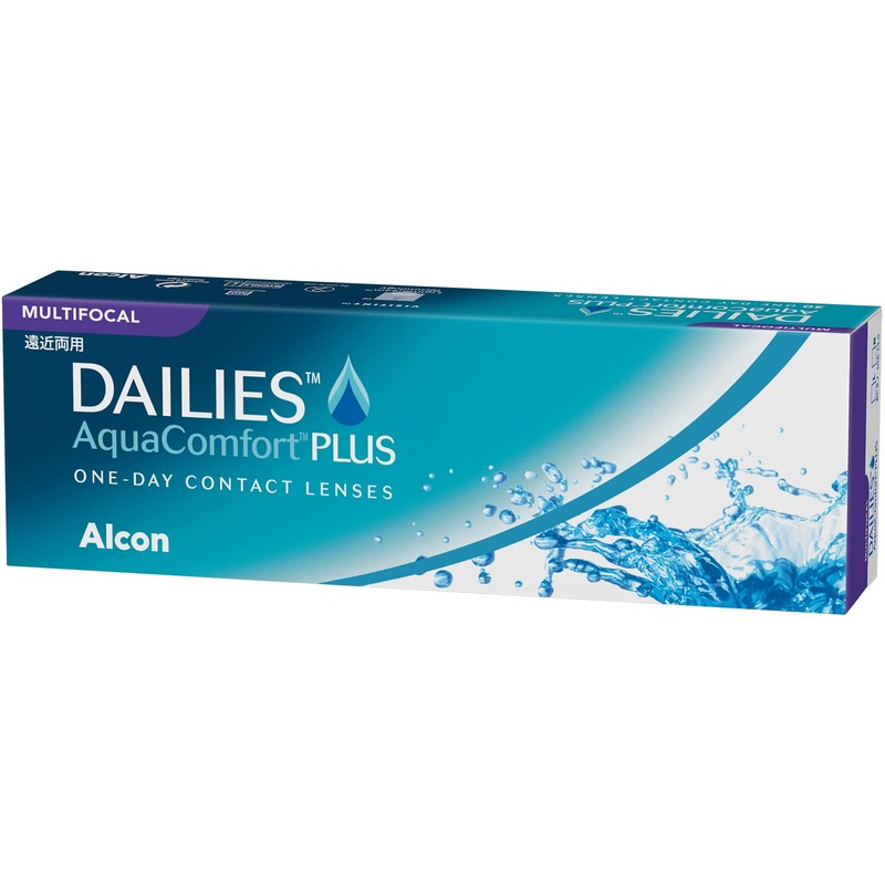 Dailys Aqua Comfort Plus Multi-Focus [BC] 8.7 [PWR] +1.75 [Number