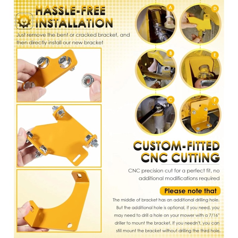 Yoursme For Hustler Raptor SD/SDX Zero Turn Mower Transmission Hydro