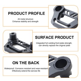 Hood Cowl Pod Light Mount Bracket Ditch A-Pillar Cube LED Light Mounting Brackets Compatible with Wrangler JL Gladiator JT 2018-2023