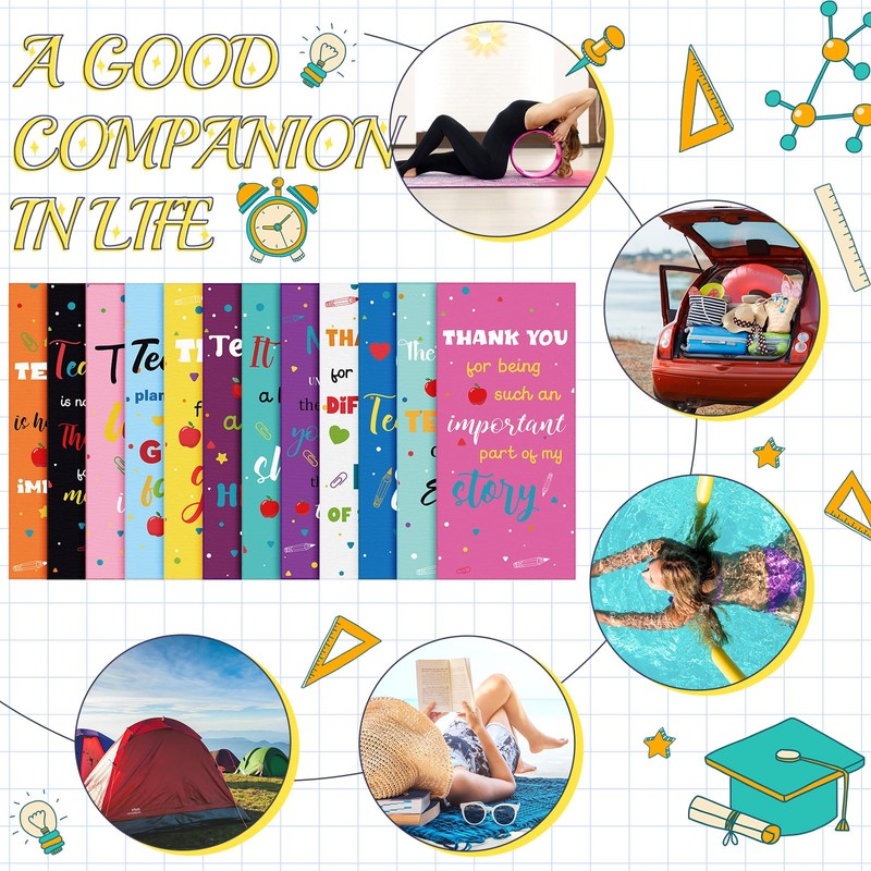 Hahafelt 12 Pieces Thank You Teacher Appreciation Gifts Set, Graduation