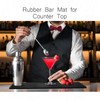 Tioncy 4 Pcs Bar Mat for Countertop 24 x 12