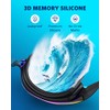 Aegend Gafas de Natación para Adultos, Multicolor, Protección UV y