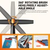 Asly YardMngSter [Upgrade] 45" Extendable Snow Brush for Car Windshield,