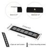 sourcing map Rectangle Ventilation Grille, Aluminum Alloy Mesh Air Vent