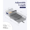 Kitsure Large Dish Drying Rack - Extendable Dish Rack, Multifunctional