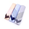 emlstyle Xmas Boxed Men's Handkerchiefs 100% Cotton Handkerchiefs 3 Pack,
