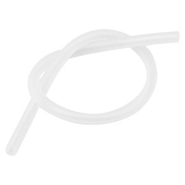 [Sin.] Keychain Ball Chain Cover, Hole Diameter: 0.1 inches (2.5 mm), Outer Diameter: 0.2 inches (4 mm), Length 7.9 inches (20 cm) (Cutable), clear