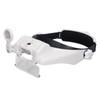 Head Magnifier Rechargeable Magnifying Glasses LED with 4pcs Eyeglass for
