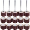 IROKCAKPT Flap Wheel, 0.1 inch (3 mm) Axis, #180, Sanding