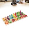 Counting Shape Stacker Improve Cognitive Ability Smoother Edge Bright Colors