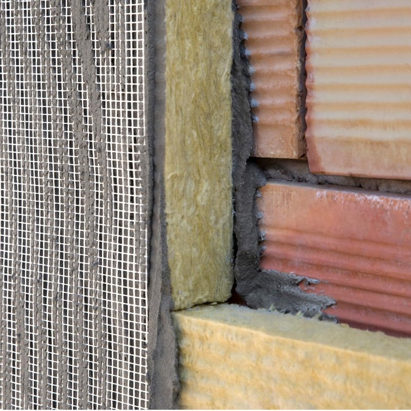50 m² ETICS Reinforcement Fabric Fibreglass Fabric 165 g/m² Yellow