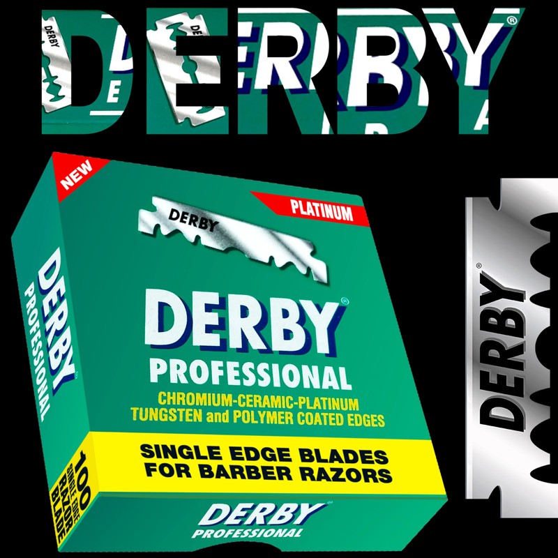 Derby Barba Professional Razor Blades (Pack of 300)
