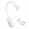 Rechargeable Book Light for Reading – 3-Color Dimmable LED Clip